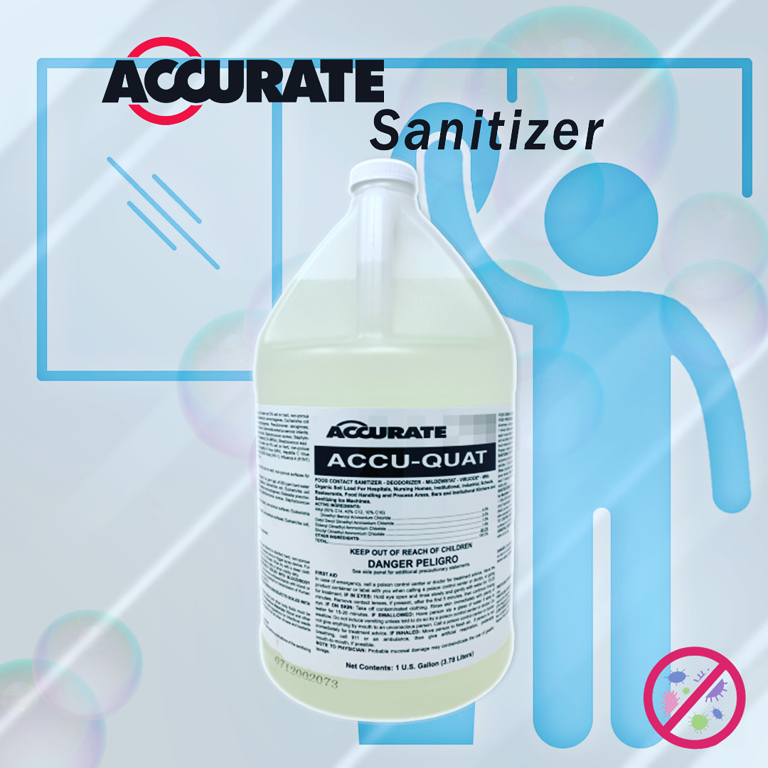Accurate Sanitizer Graphic PES