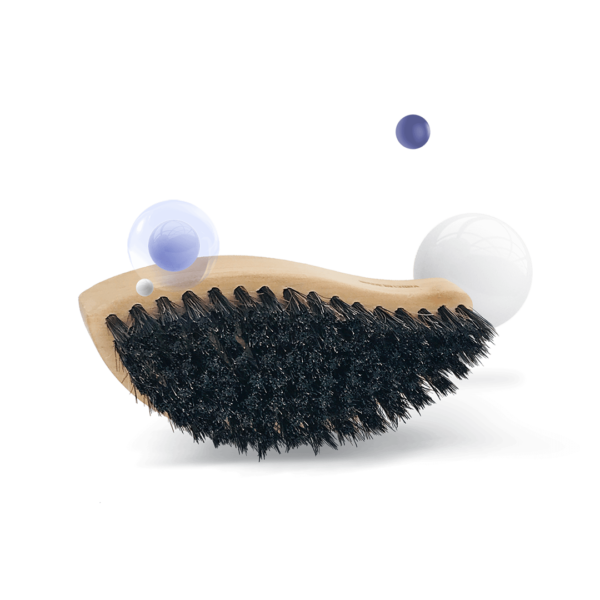 Q2M Leather Brush