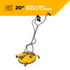 BE Power Equipment Whirl-A-Way Commercial Pressure Washer Surface Cleaner, 20in. - Image 3